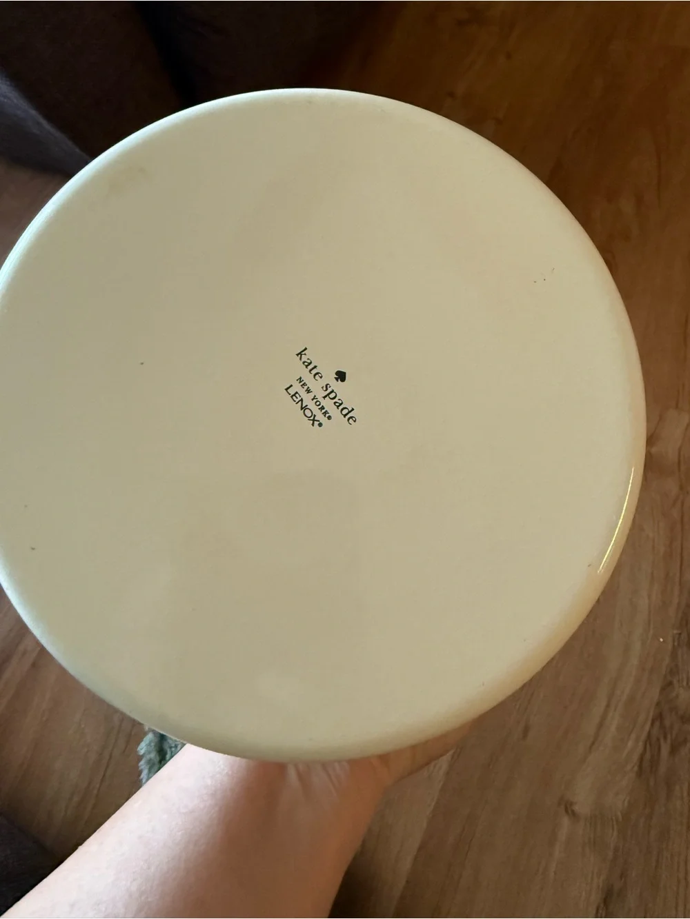 kate spade White and Black Polka Dot Stovetop Kettle with Stainless Accents